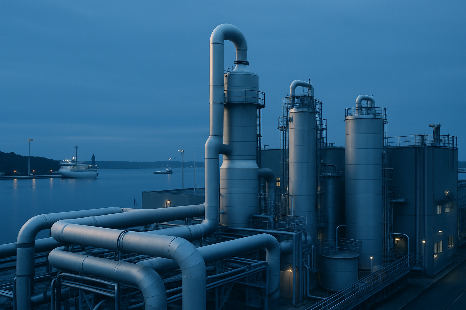Impianto BECCS di Stockholm Exergi per la rimozione del carbonio nel porto energetico di Stoccolma